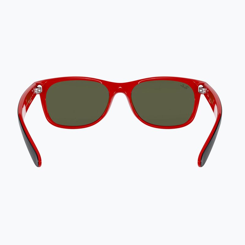 Ochelari de soare Ray-Ban RB2132M Scuderia black/silver flash 5