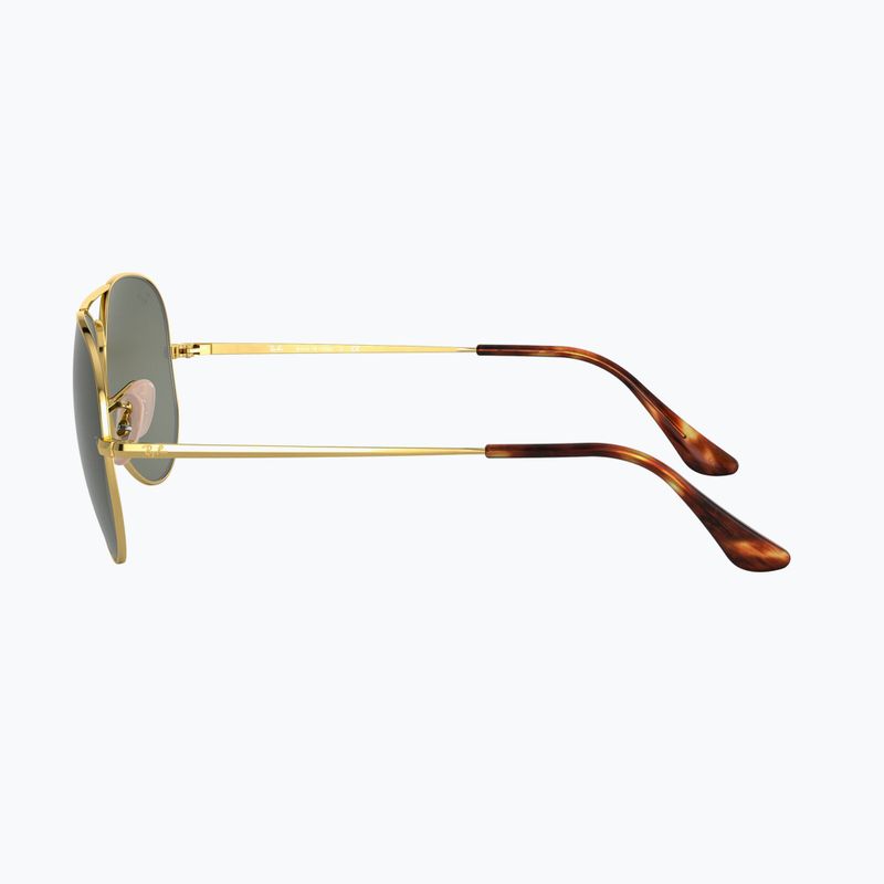 Ochelari de soare Ray-Ban Aviator Metal II gold arista/green g-15 7