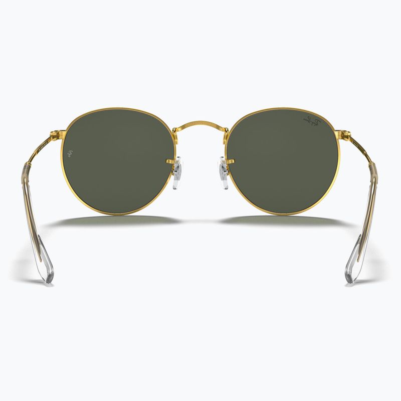 Ochelari de soare Ray-Ban Round Metal gold/green g-15 5