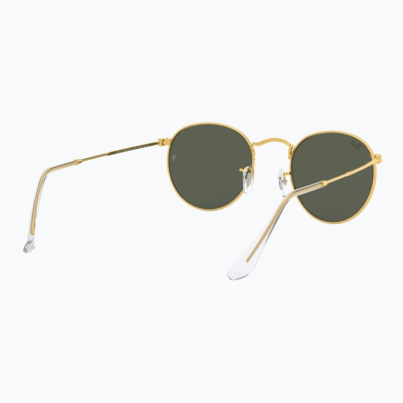Ochelari de soare Ray-Ban Round Metal gold/green g-15 6