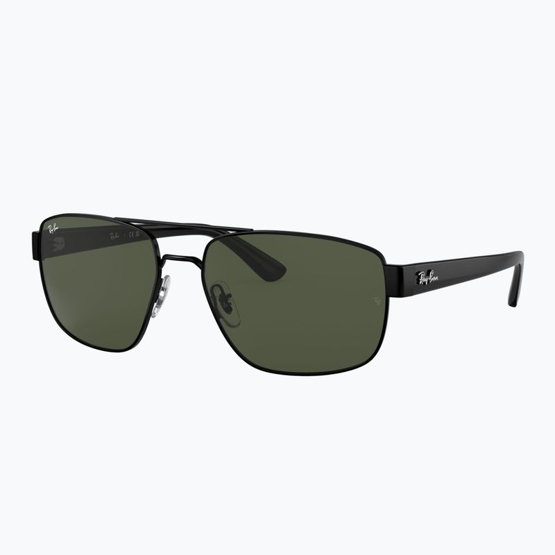Ochelari de soare Ray-Ban RB3663 black/green g-15 4