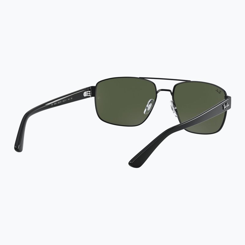 Ochelari de soare Ray-Ban RB3663 black/green g-15 6