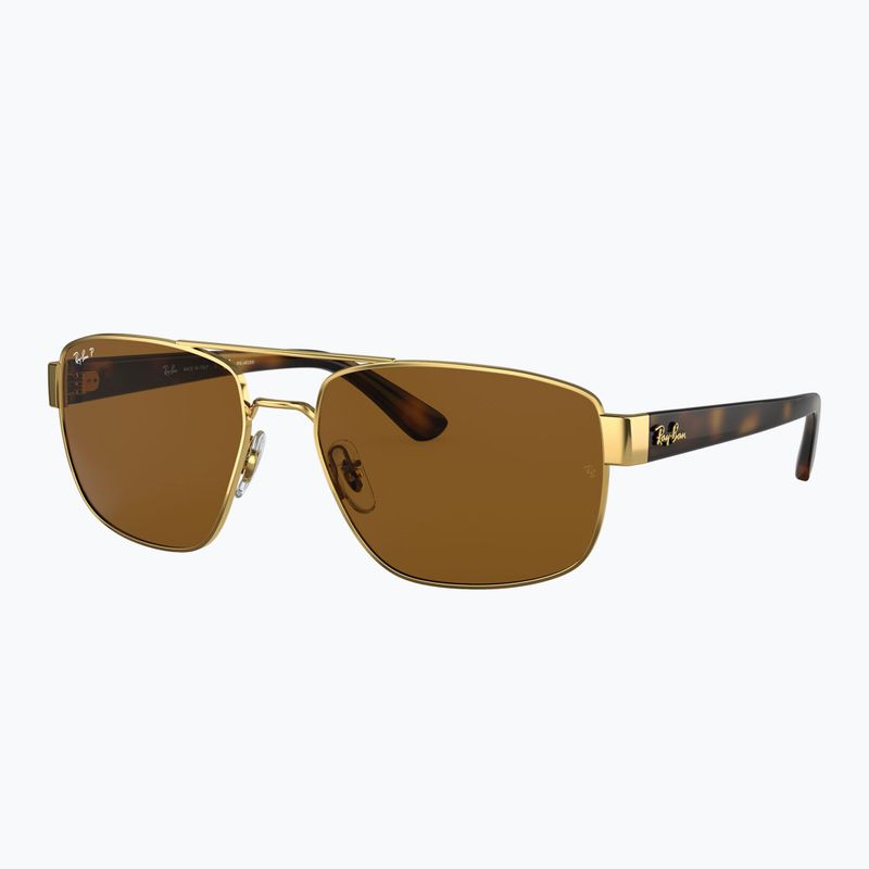 Ochelari de soare Ray-Ban RB3663 arista gold/brown 4