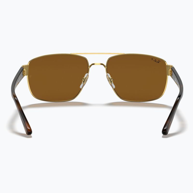 Ochelari de soare Ray-Ban RB3663 arista gold/brown 5