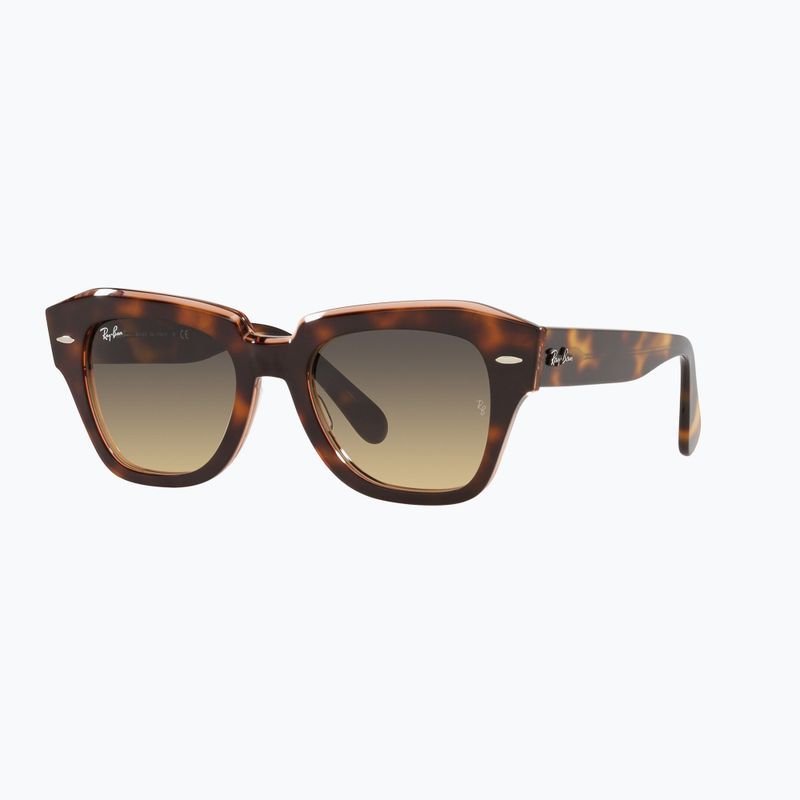 Ochelari de soare Ray-Ban State Street brown/brown gradient 4