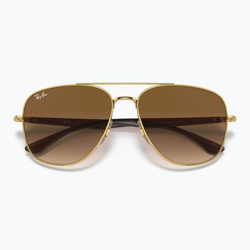 Ochelari de soare Ray-Ban RB3683 arista gold/brown 3