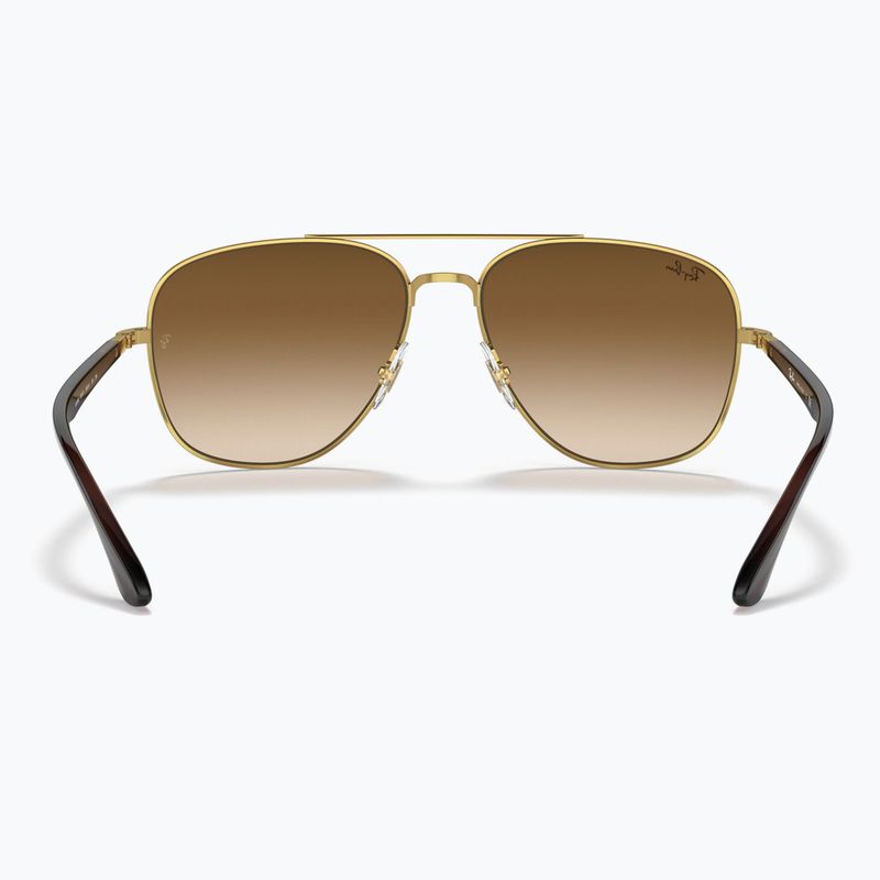 Ochelari de soare Ray-Ban RB3683 arista gold/brown 5