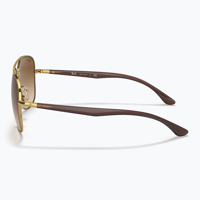 Ochelari de soare Ray-Ban RB3683 arista gold/brown 7
