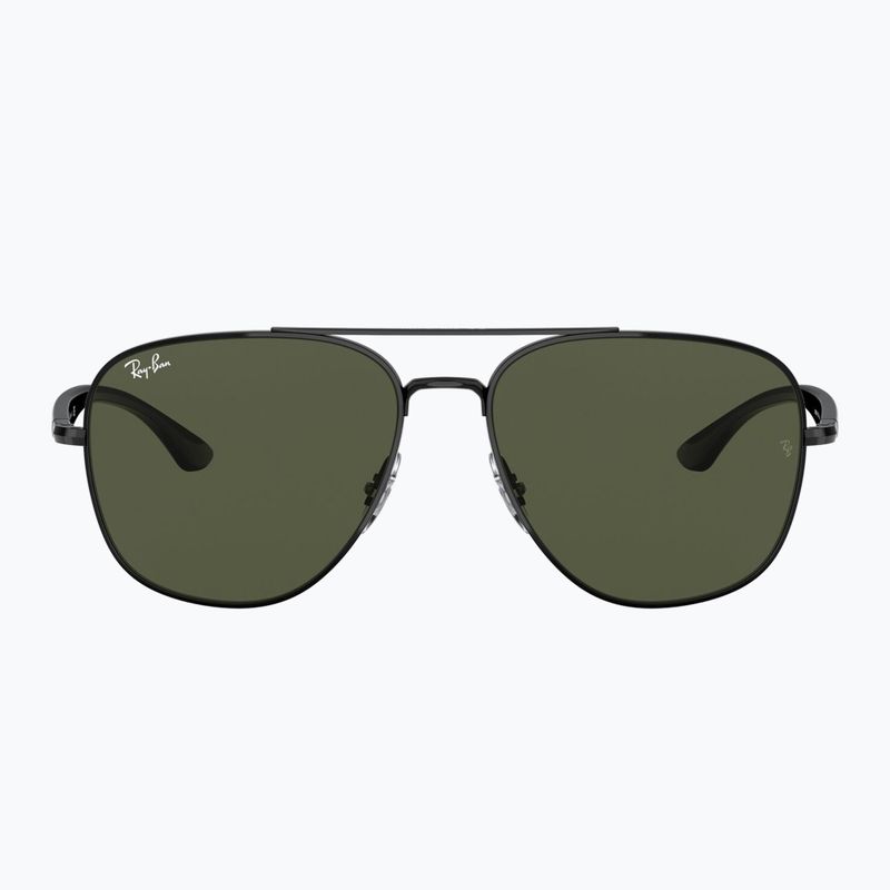Ochelari de soare Ray-Ban RB3683 black/green g-15 2