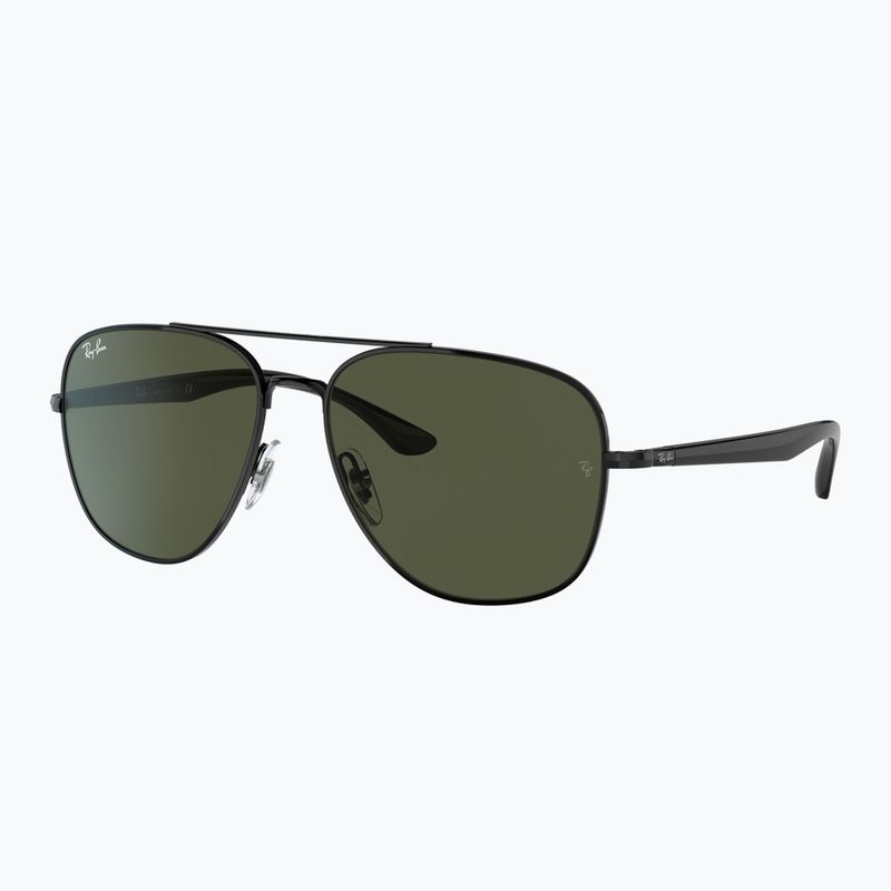 Ochelari de soare Ray-Ban RB3683 black/green g-15 4