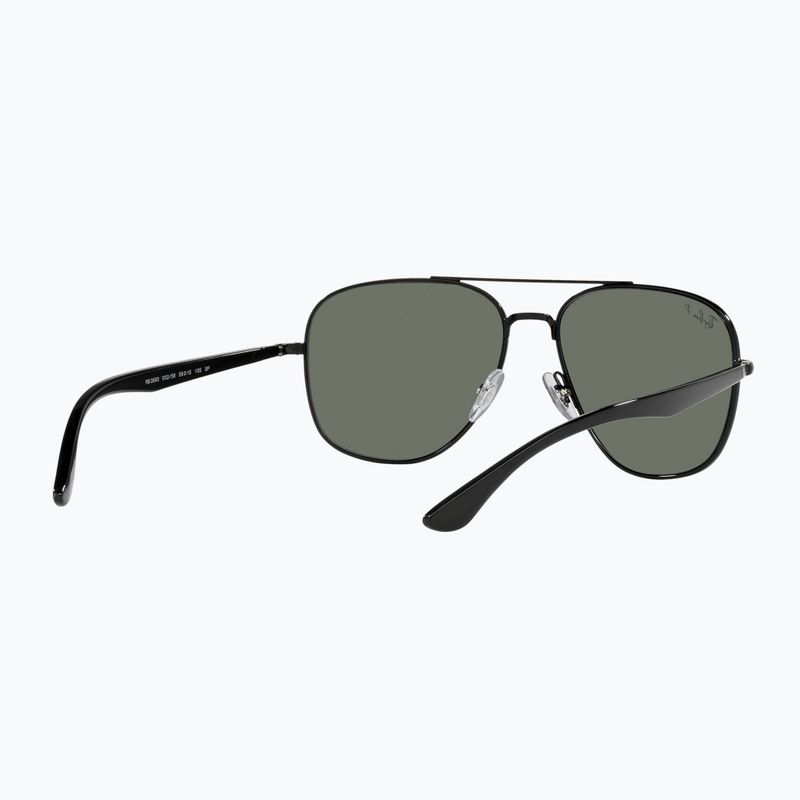 Ochelari de soare Ray-Ban RB3683 black/green g-15 polarized 6