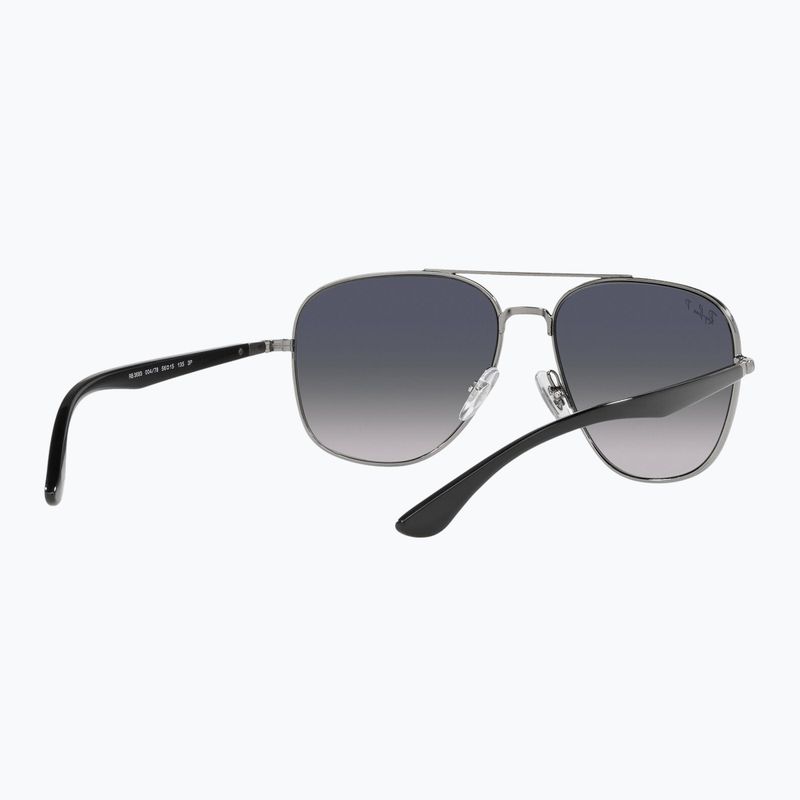 Ochelari de soare Ray-Ban RB3683 brass/blue grey polarized 6