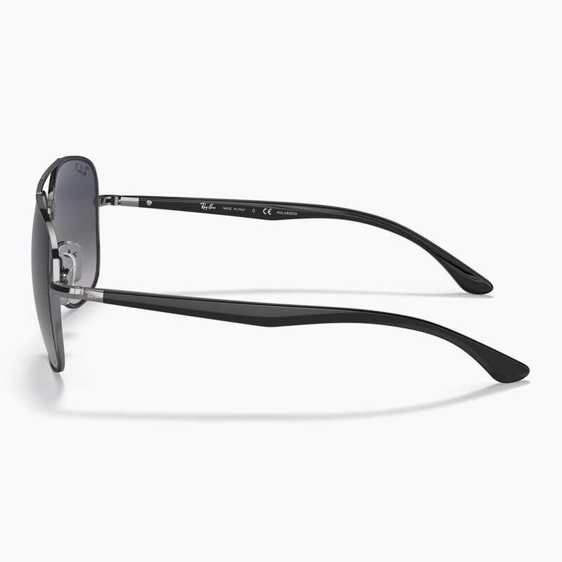 Ochelari de soare Ray-Ban RB3683 brass/blue grey polarized 7