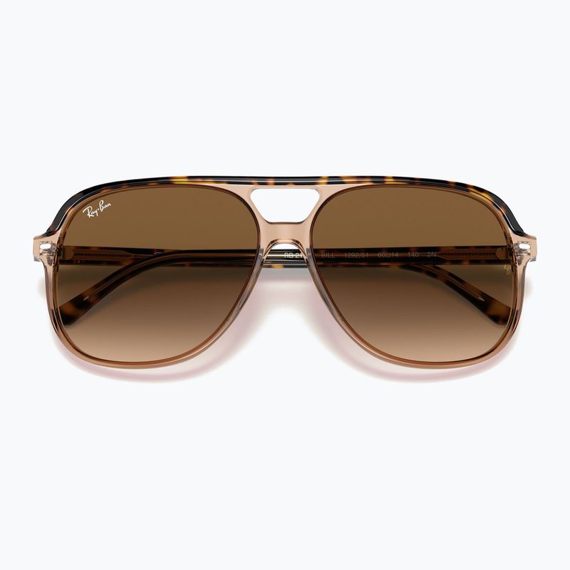 Ochelari de soare Ray-Ban Bill havana brown/transparent brown 3