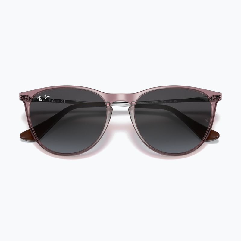 Ochelari de soare pentru copii Ray-Ban Erika transparent violet/grey gradient 3