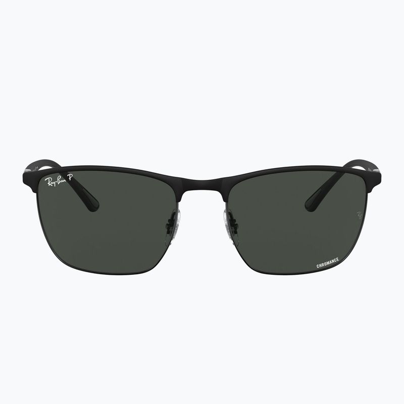 Ochelari de soare Ray-Ban RB3686 Polarized+ Lenses matte black/dark grey polarized+ 2