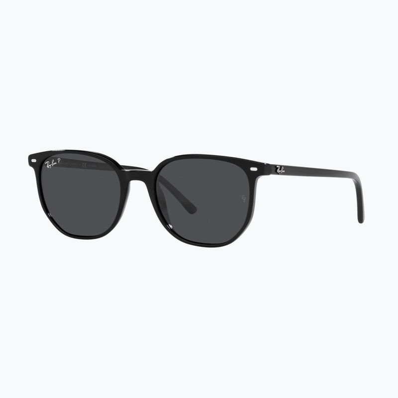 Ochelari de soare Ray-Ban Elliot black/black polarized 4