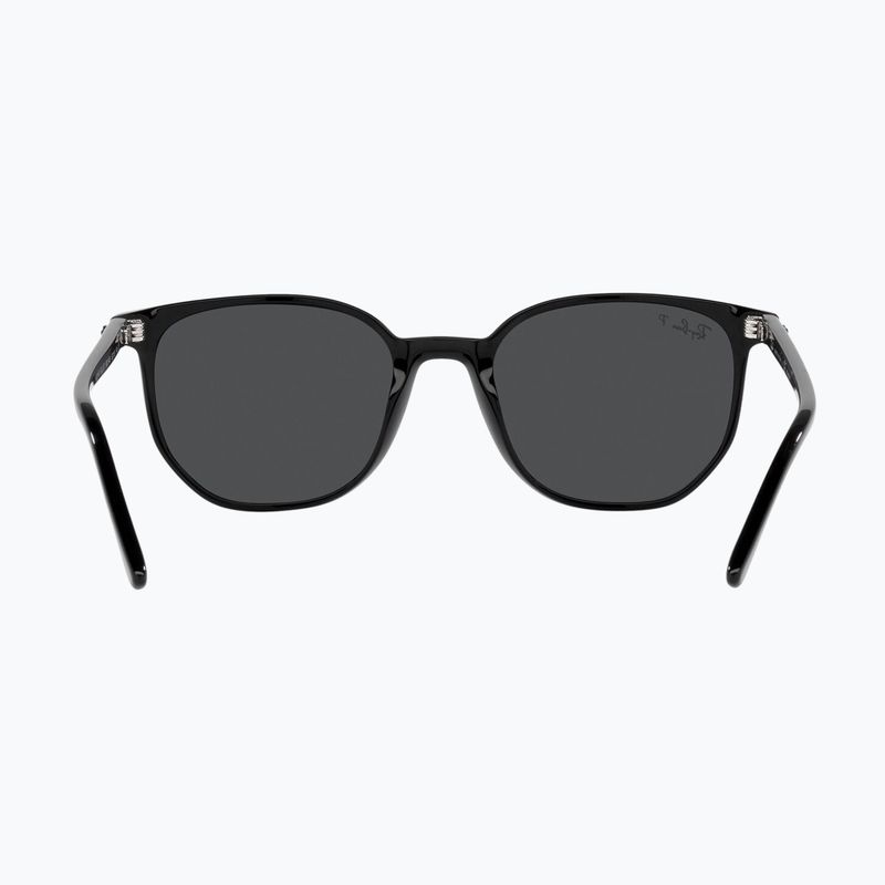 Ochelari de soare Ray-Ban Elliot black/black polarized 5