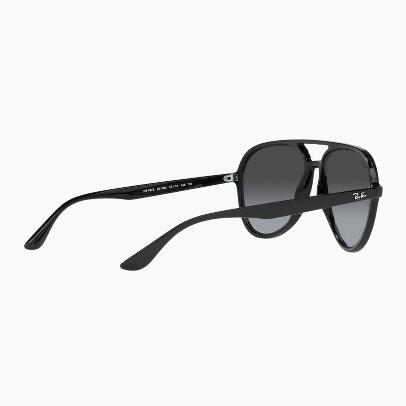 Ochelari de soare Ray-Ban RB4376 black/grey gradient 4
