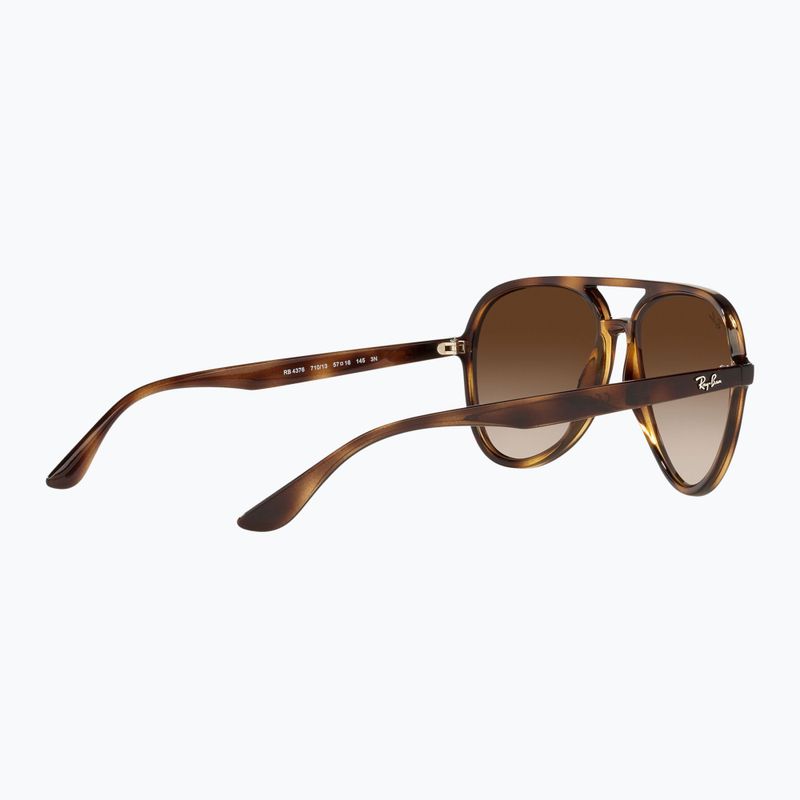 Ochelari de soare Ray-Ban RB4376 havana/brown gradient 4