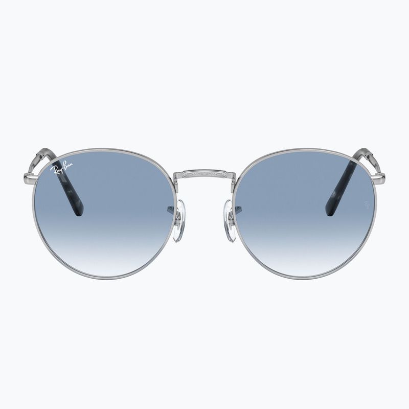 Ochelari de soare Ray-Ban New Round silver/blue 2