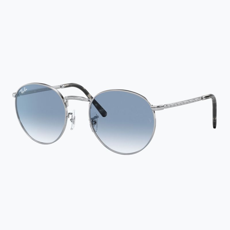 Ochelari de soare Ray-Ban New Round silver/blue 4