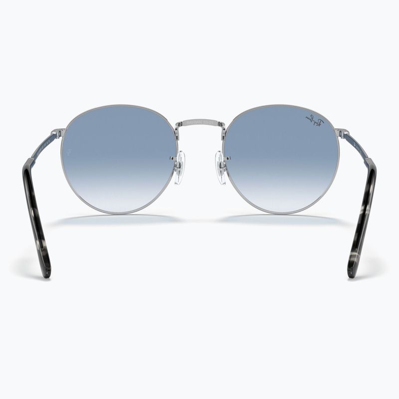Ochelari de soare Ray-Ban New Round silver/blue 5