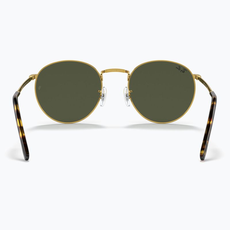 Ochelari de soare Ray-Ban New Round gold/green 5