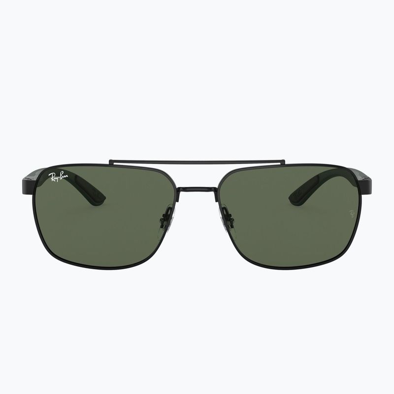 Ochelari de soare Ray-Ban RB3701 black/dark green 2
