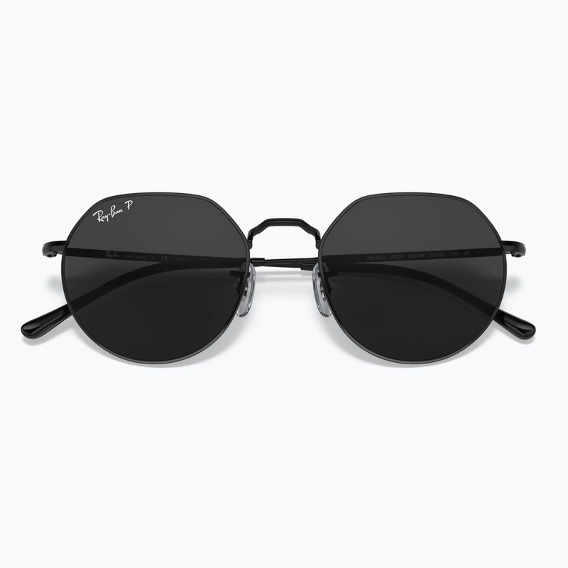Ochelari de soare Ray-Ban Jack black/black polarized 3