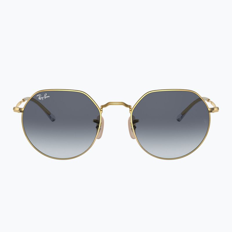 Ochelari de soare Ray-Ban Jack arista gold/blue grey 2