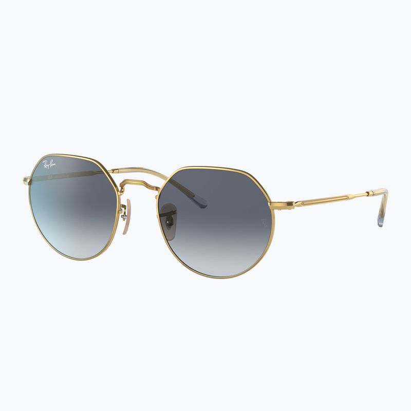Ochelari de soare Ray-Ban Jack arista gold/blue grey 4