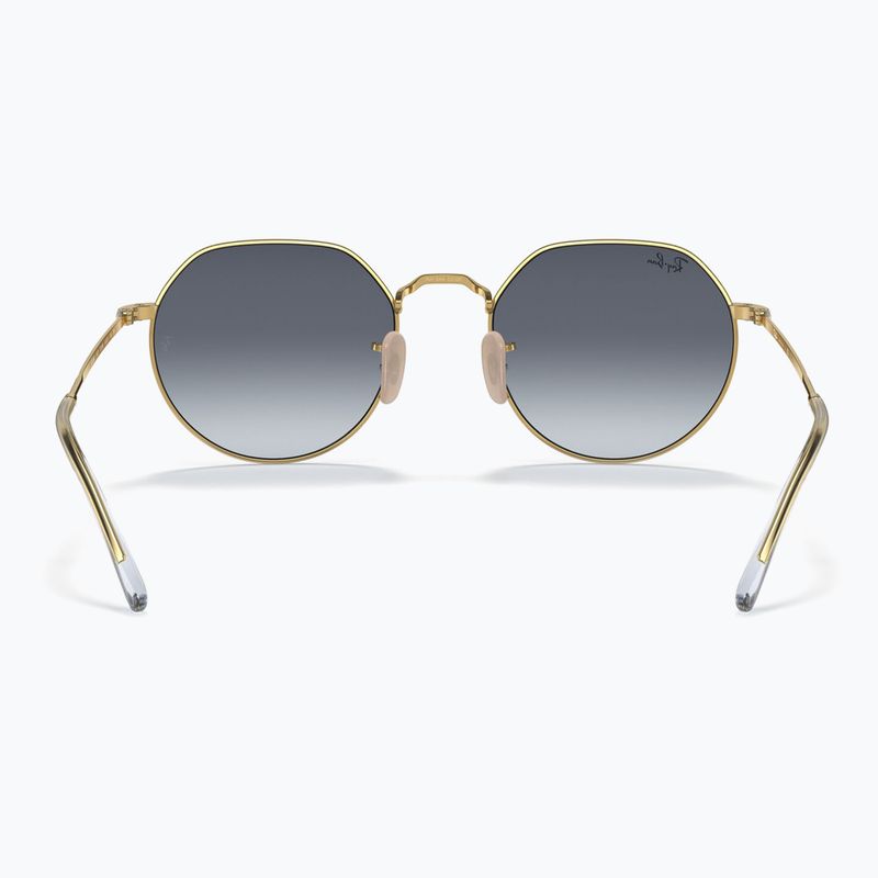 Ochelari de soare Ray-Ban Jack arista gold/blue grey 5