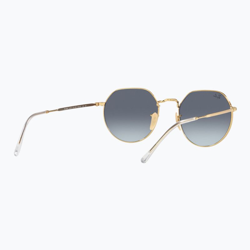 Ochelari de soare Ray-Ban Jack arista gold/blue grey 6