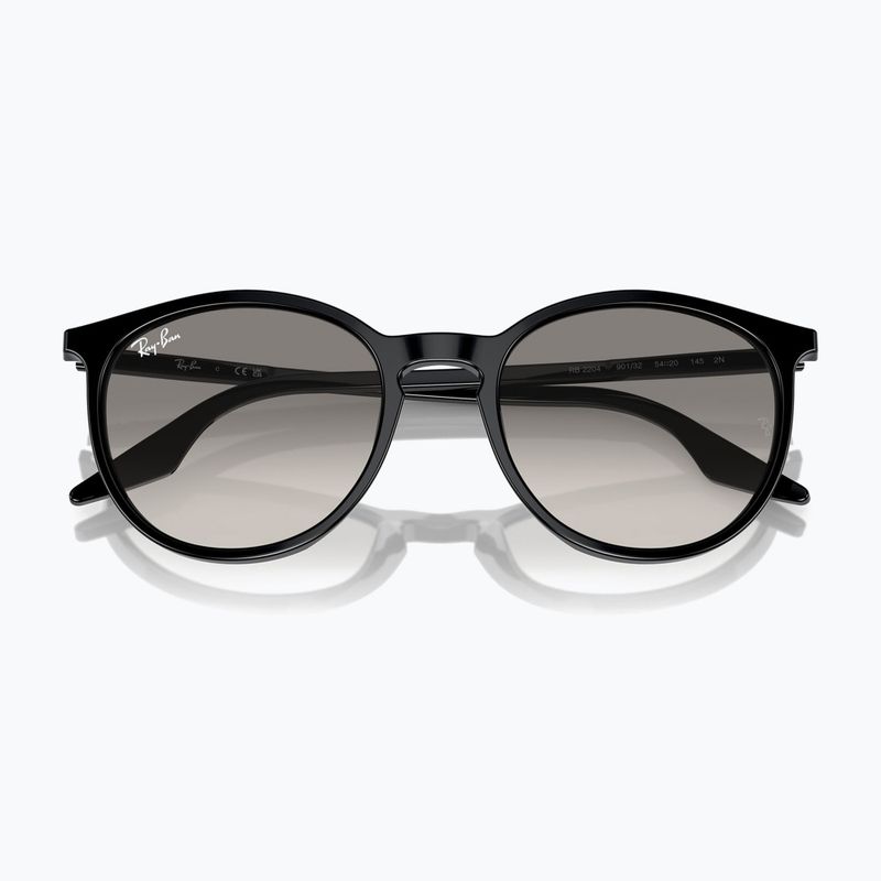 Ochelari de soare Ray-Ban RB2204 black/light grey 3