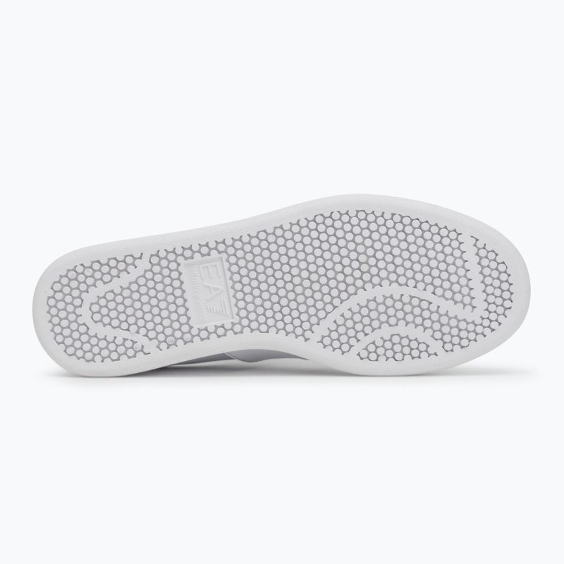 Încălțăminte EA7 Emporio Armani Classic Logo white/black 4