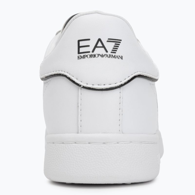 Încălțăminte EA7 Emporio Armani Classic Logo white/black 6