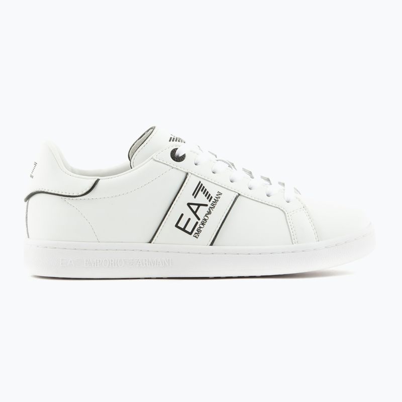 Încălțăminte EA7 Emporio Armani Classic Logo white/black