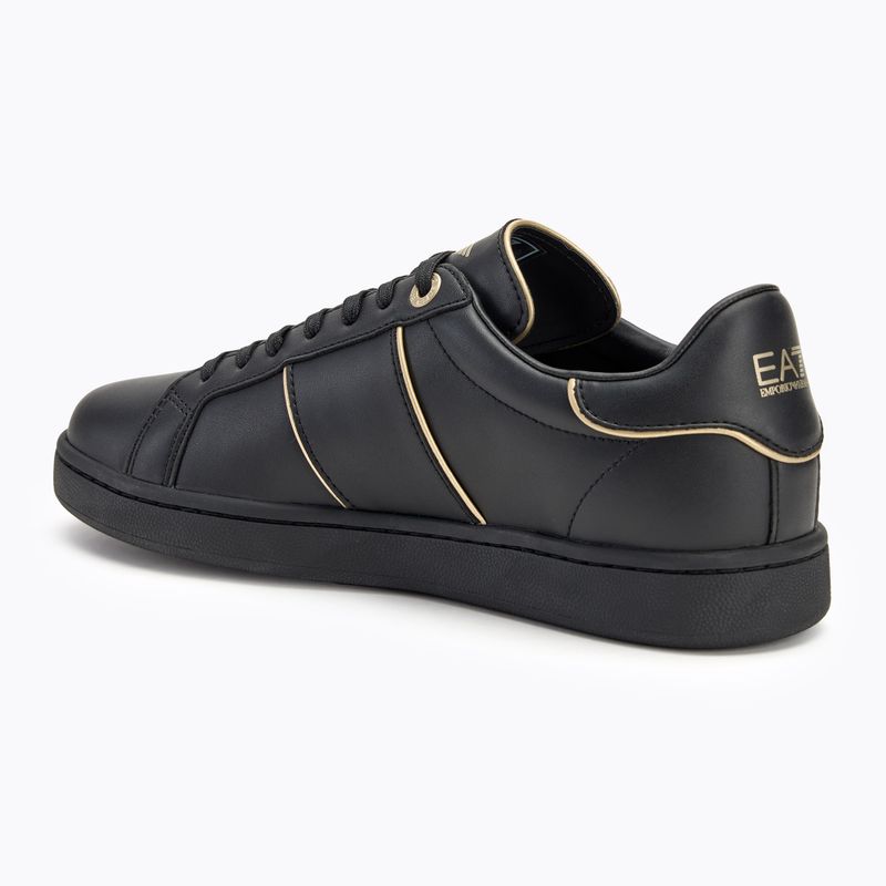 Încălțăminte EA7 Emporio Armani Classic Logo triple black/ gold 3