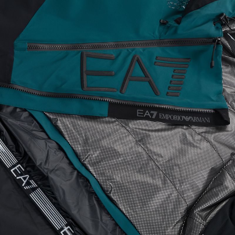 Jachetă de schi pentru bărbați EA7 Emporio Armani Giubbotto 6RPG02 reflectorizantă cu lire reflectorizante 5