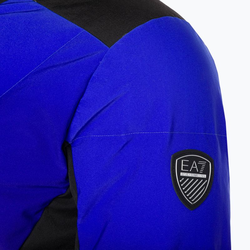 Jachetă de schi pentru bărbați EA7 Emporio Armani Fiacca Piumino 6RPG06 albastru nuanțat 6RPG06 3