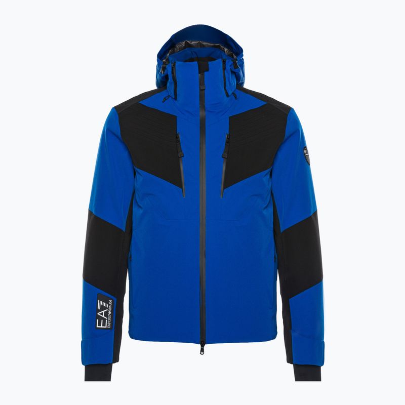 Jacheta de schi pentru bărbați EA7 Emporio Armani Giubbotto 6RPG07 albastru regal nou