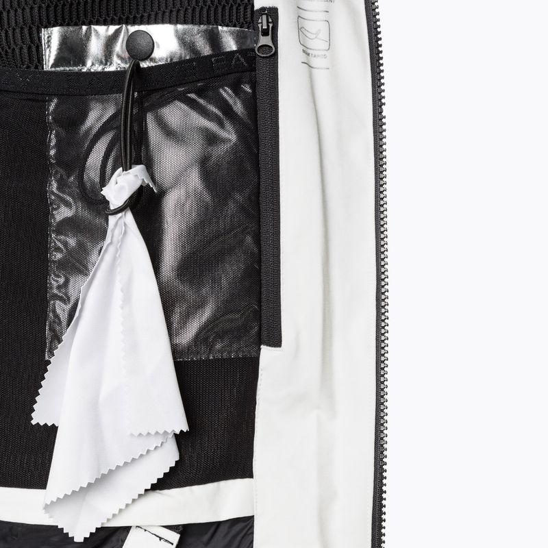 Jachetă de schi pentru bărbați EA7 Emporio Armani Fiacca Piumino 6RPG10 alb 6