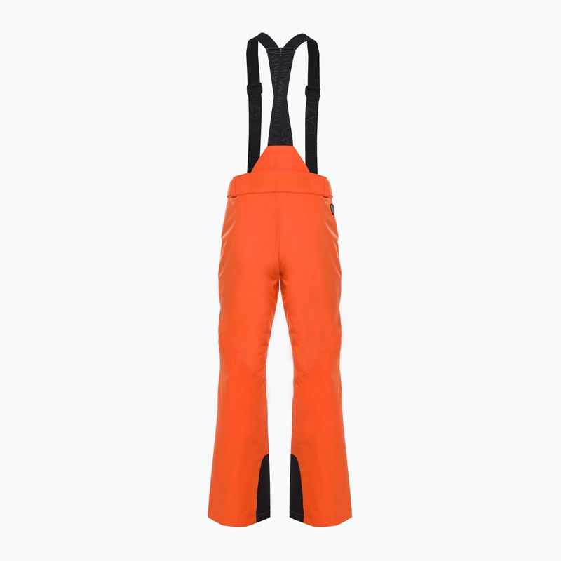 EA7 Emporio Armani pantaloni de schi pentru bărbați Pantaloni 6RPP27 portocaliu fluo 2