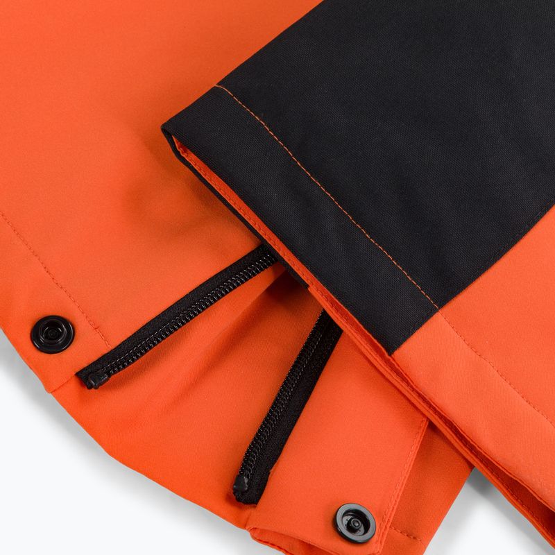 EA7 Emporio Armani pantaloni de schi pentru bărbați Pantaloni 6RPP27 portocaliu fluo 6