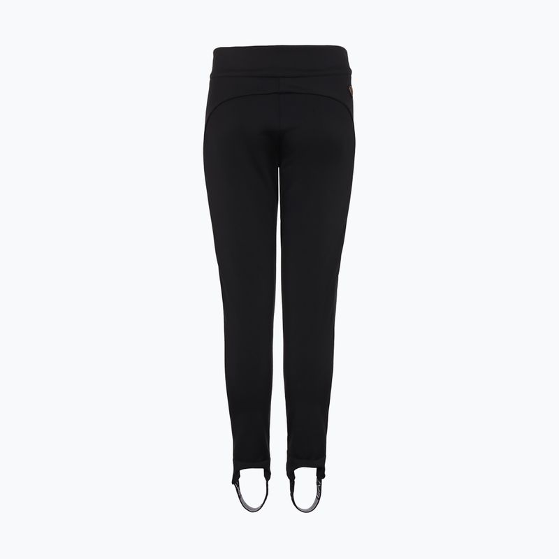 EA7 Emporio Armani jambiere de schi pentru femei Pantaloni 6RTP07 negru 2