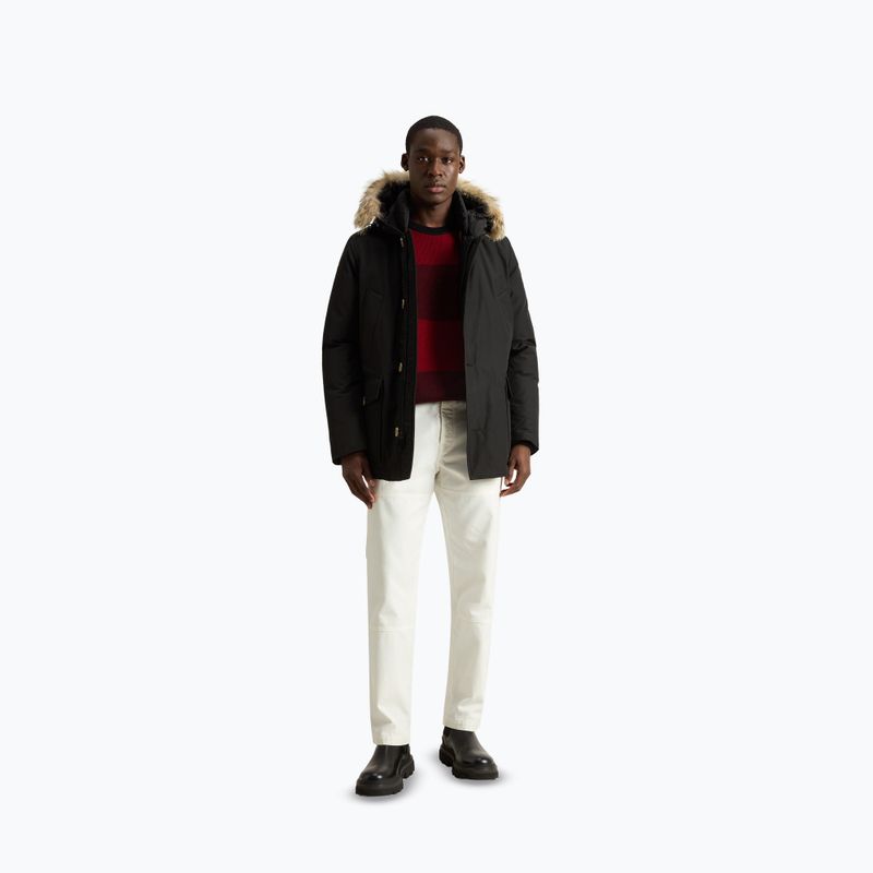 Geacă pentru bărbați Woolrich Arctic Detachable Fur Anorak black 2