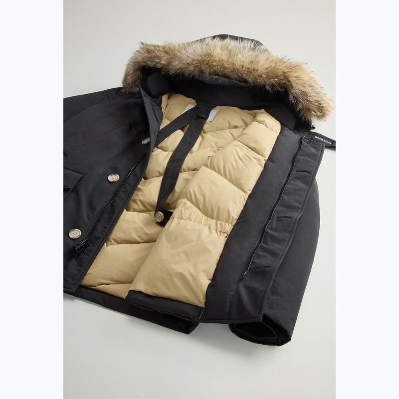 Geacă pentru bărbați Woolrich Arctic Detachable Fur Anorak black 7