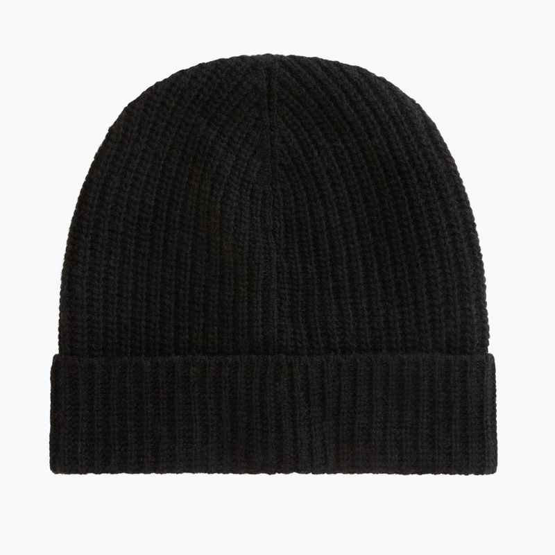 Căciulă de iarnă pentru bărbați Woolrich Knitted Ribbed Beanie black 2