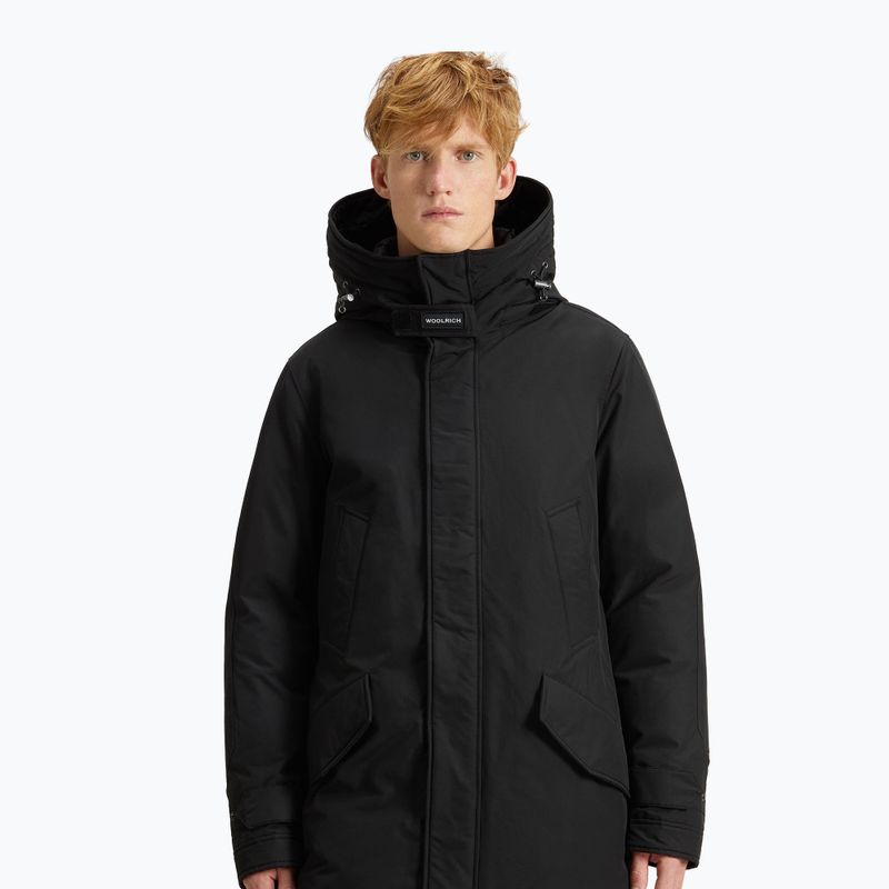 Geacă pentru bărbați Woolrich Polar High Collar Fur black 4